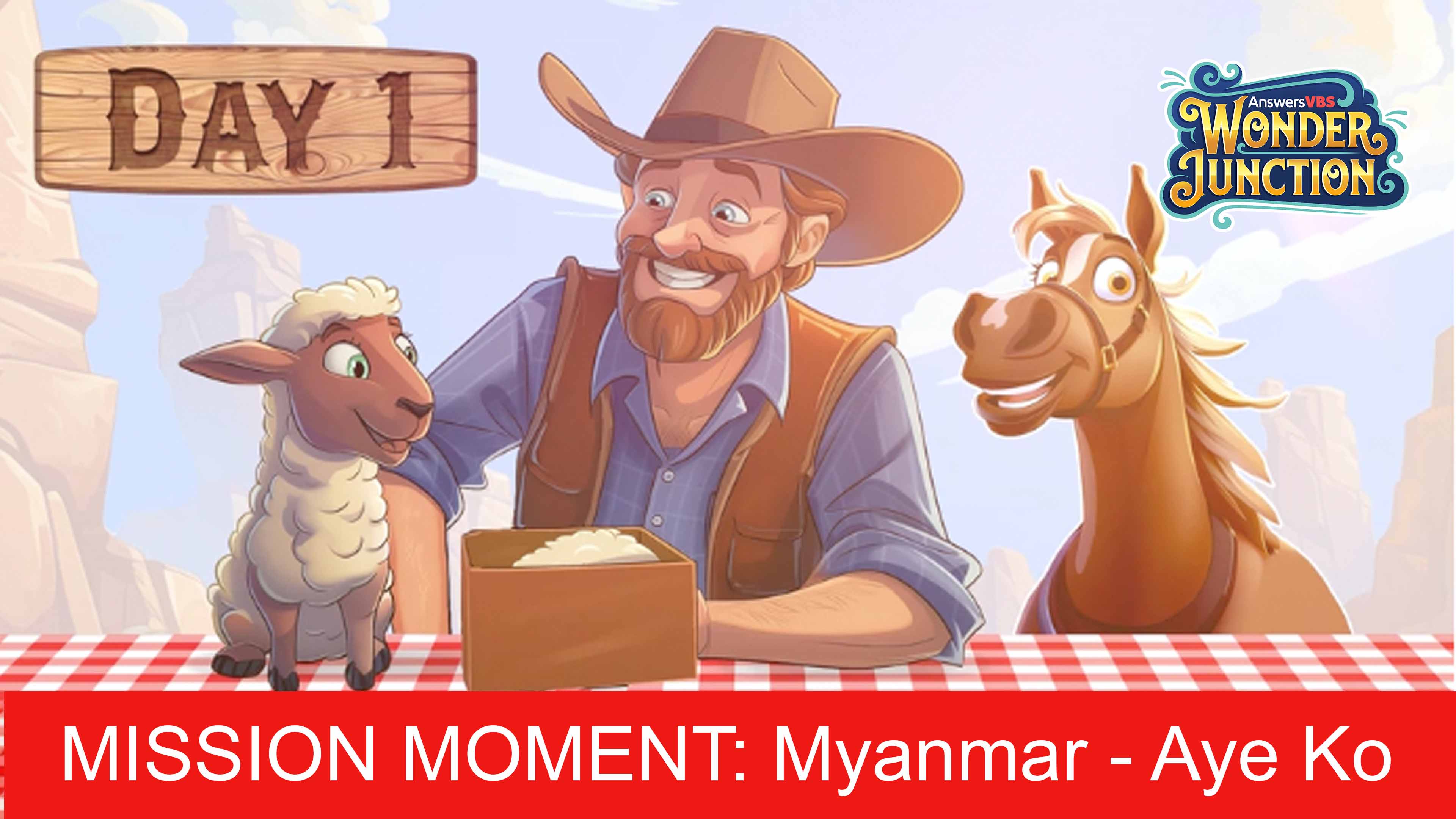 Day 1: Mission Moment Myanmar - Aye Ko