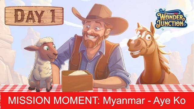 Day 1: Mission Moment Myanmar - Aye Ko