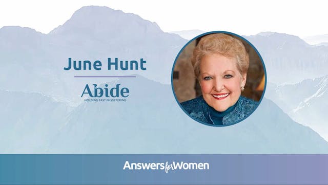 June Hunt: Domestic Abuse - There Is ...
