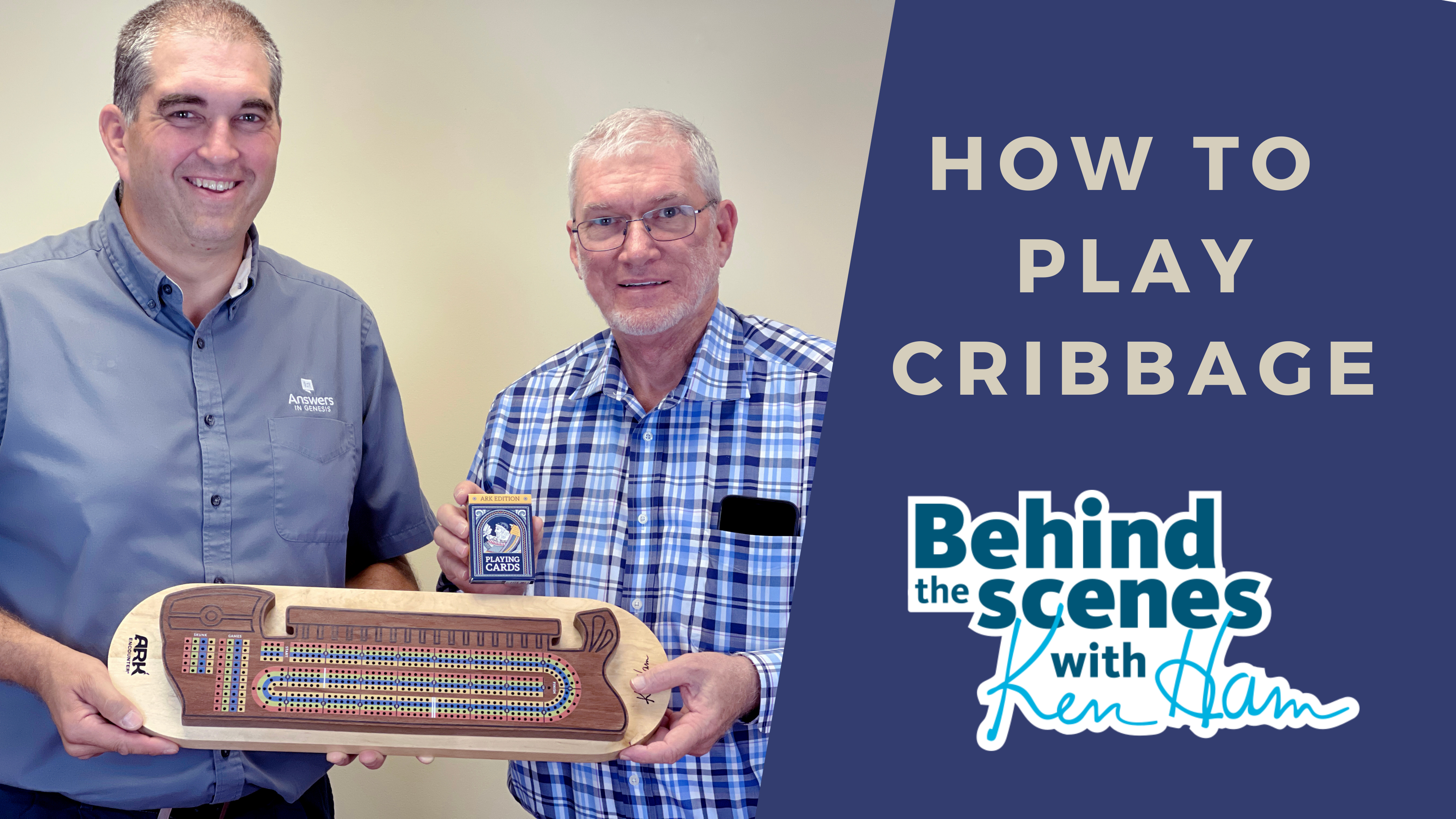 S2E18 How to Play Cribbage with Ken Ham & Mr. P