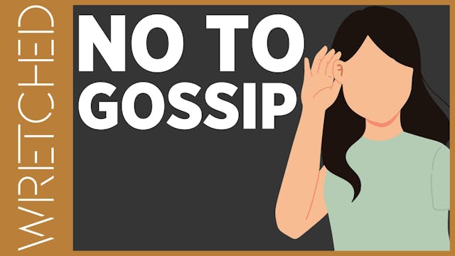 No to Gossip. Yes to the Gospel!