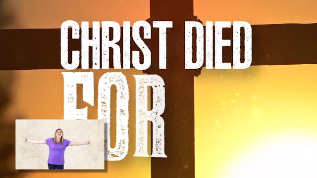 Christ Died for Us (Romans 5:8) Picture
