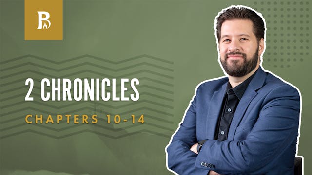 A Change in Leadership; 2 Chronicles ...