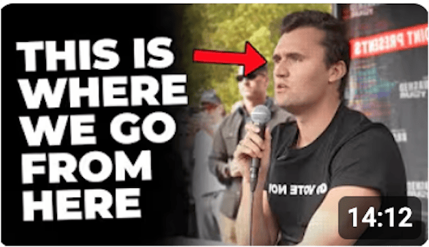 This is Charlie's Boldest Declaration...