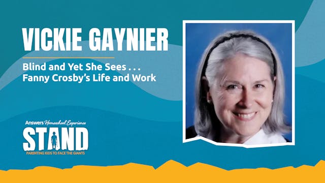 Vickie Gaynier: Blind and Yet She See...