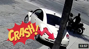 Ray Comfort Crashes His Car While Evangelizing