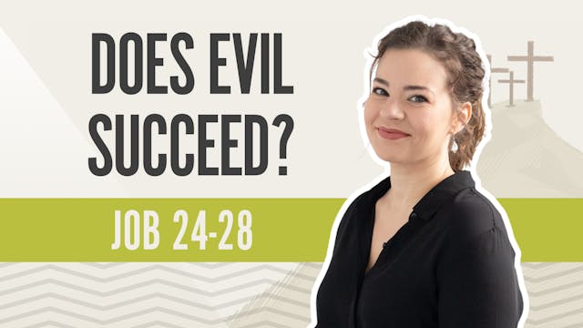 Does Evil Succeed?; Job 24-28