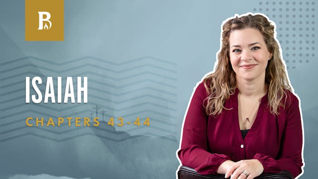 Unfaithful Israel; Isaiah 43-44