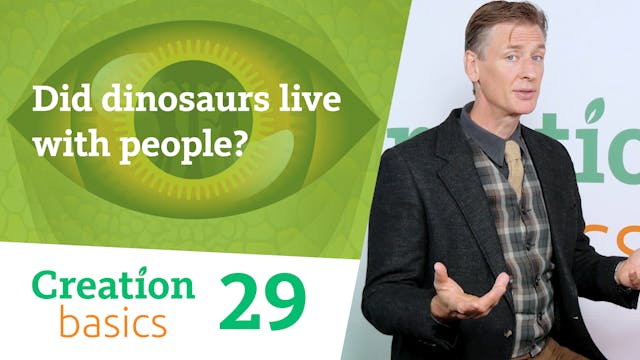 S1E29 Did dinosaurs live with people?