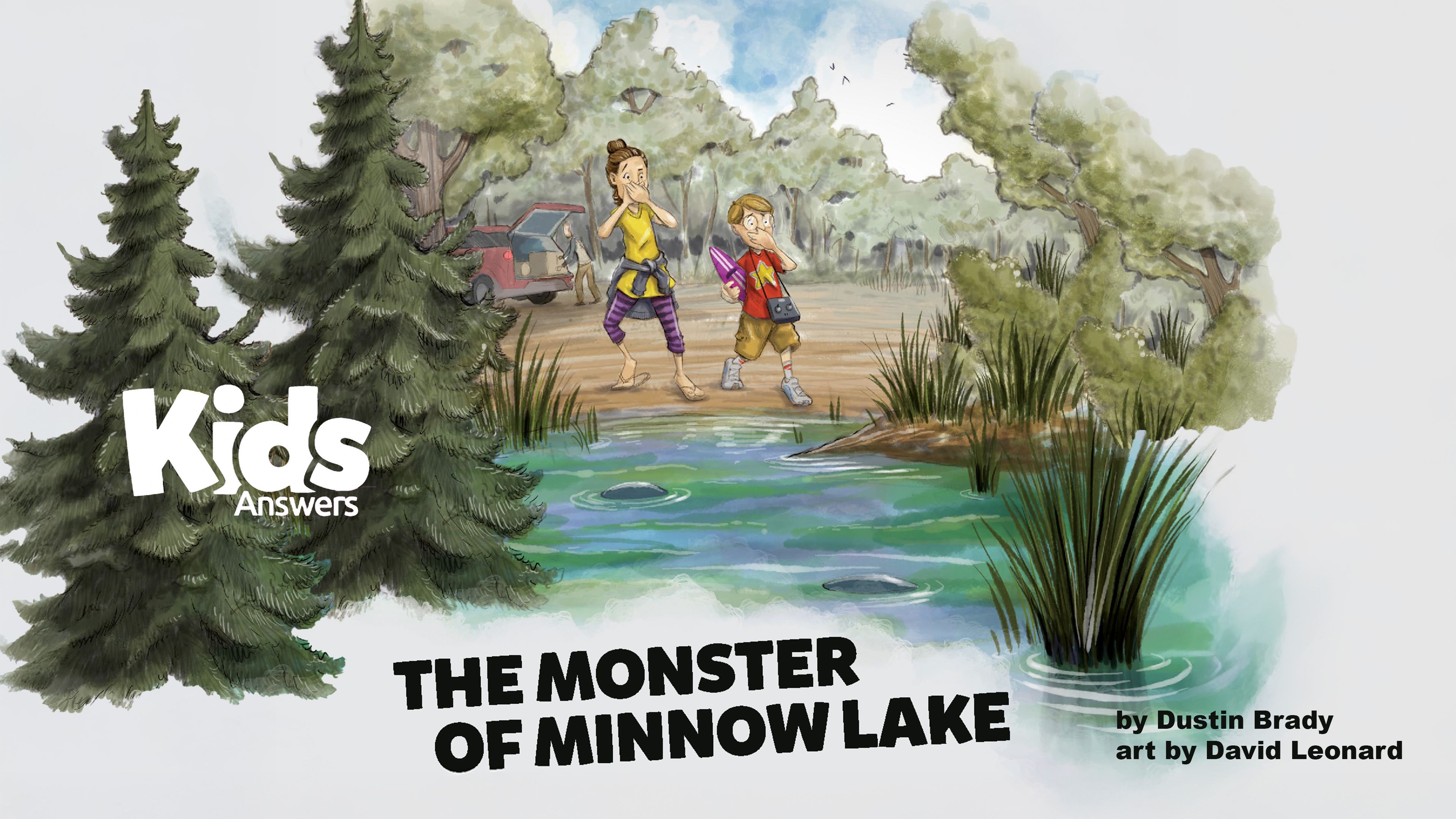 Wanders in Creation: The Monster of Minnow Lake  (Kids Answers Audio Article)