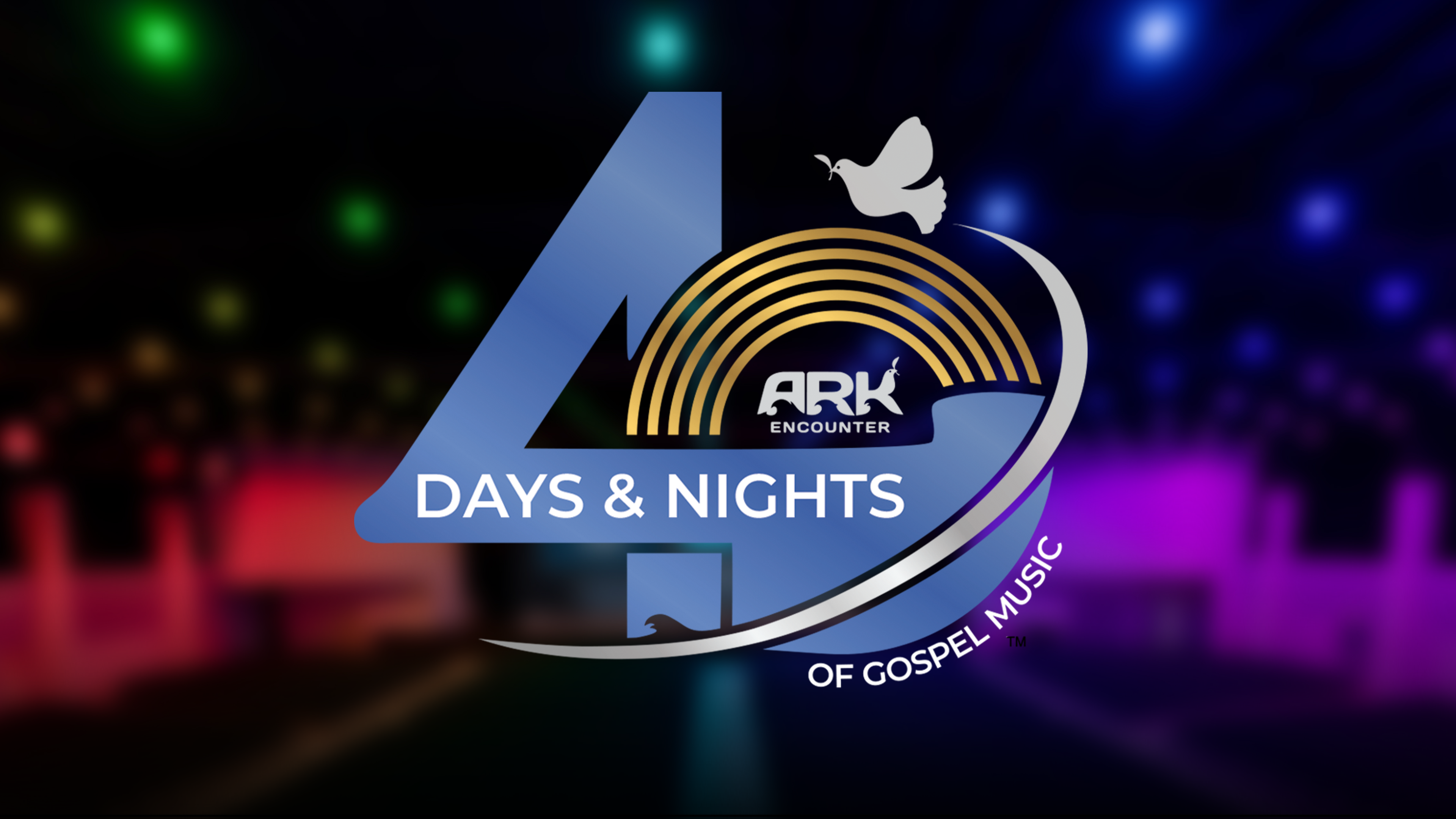 Enjoy 40 Days and 40 Nights of Gospel Music - Ark Encounter: Aug 2 - Sep 10...