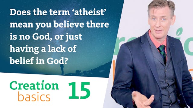 Term ‘atheist’ - mean you believe the...