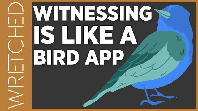 Witnessing is Like a Bird App