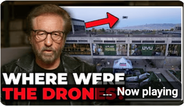 Drones Are Coming, Charlie Kirk Is Pr...