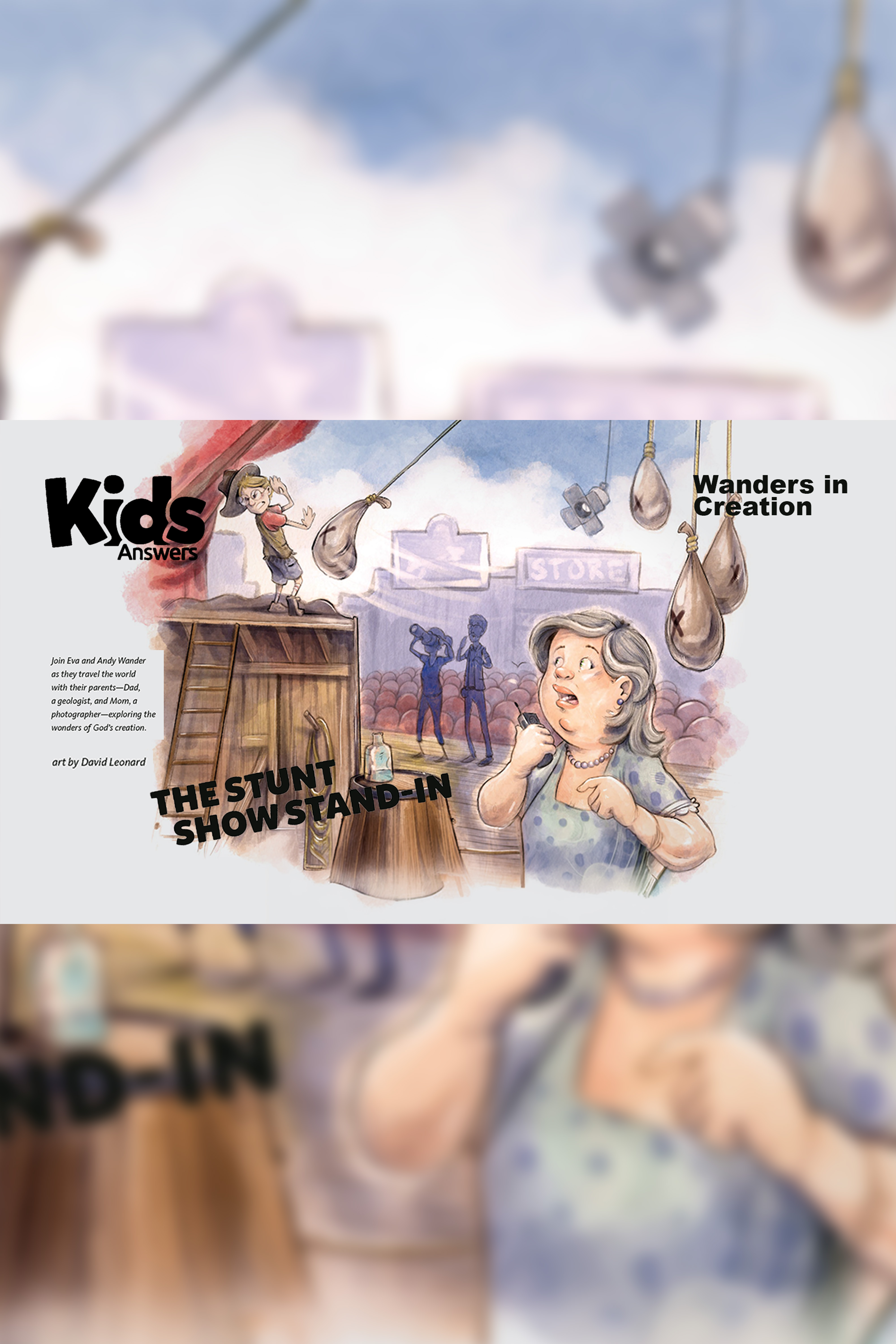 Wanders in Creation: The Stunt Show Stand-In (Kids Answers Audio)