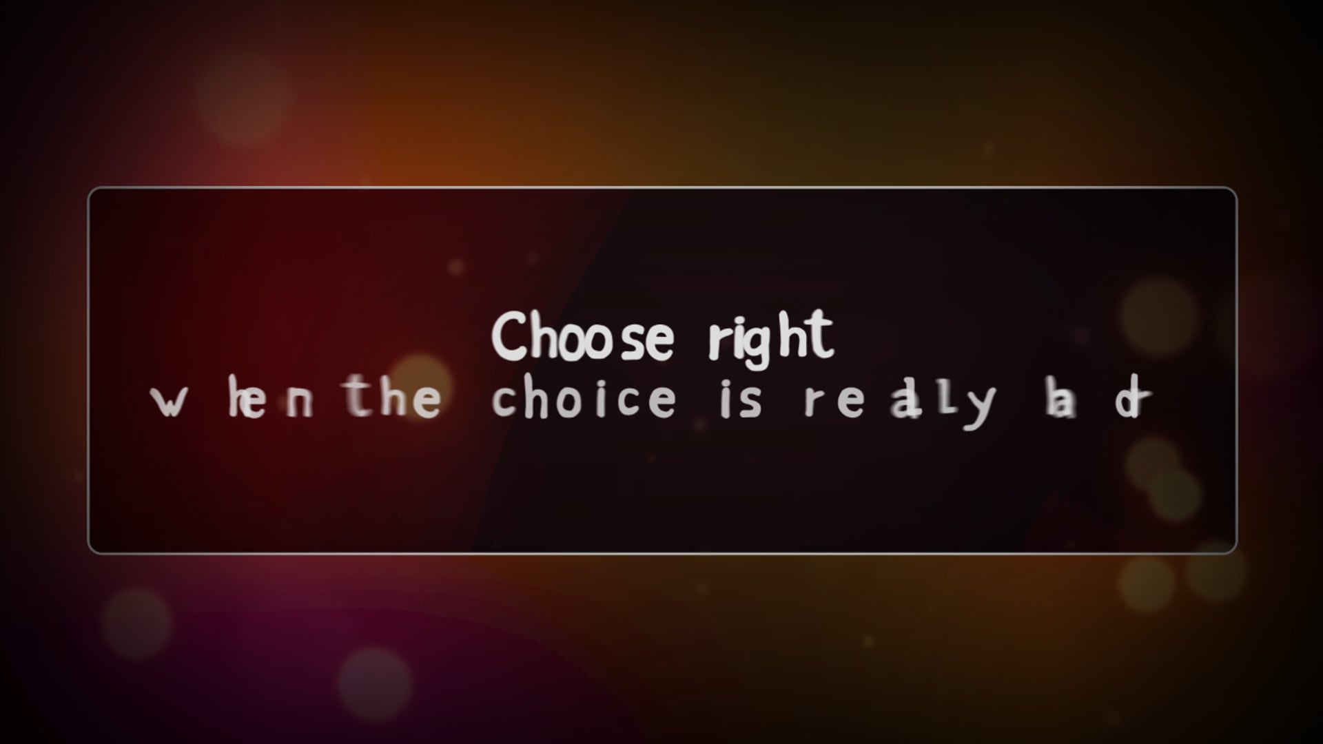 Choose Right