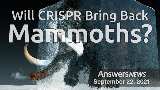 9/22 Will CRISPR Bring Back Mammoths?