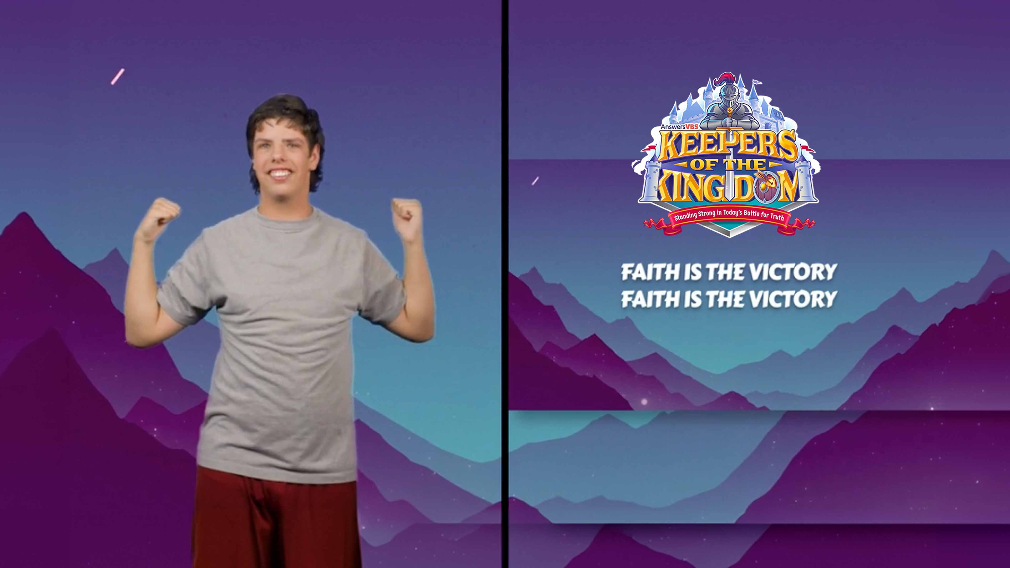 Faith Is the Victory (Hand Motions)