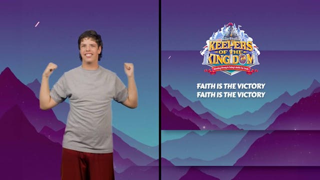 Faith Is the Victory (Hand Motions)