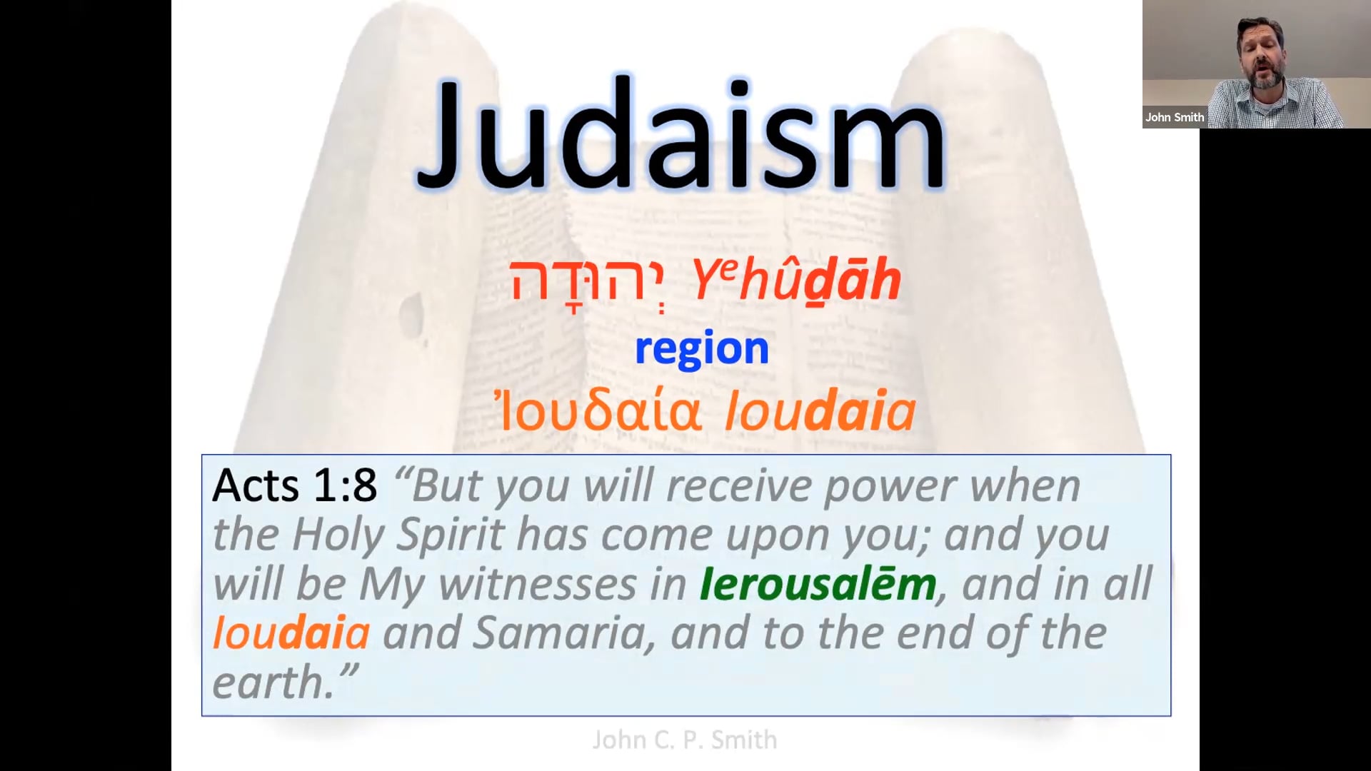 Judaism - John C. P. Smith