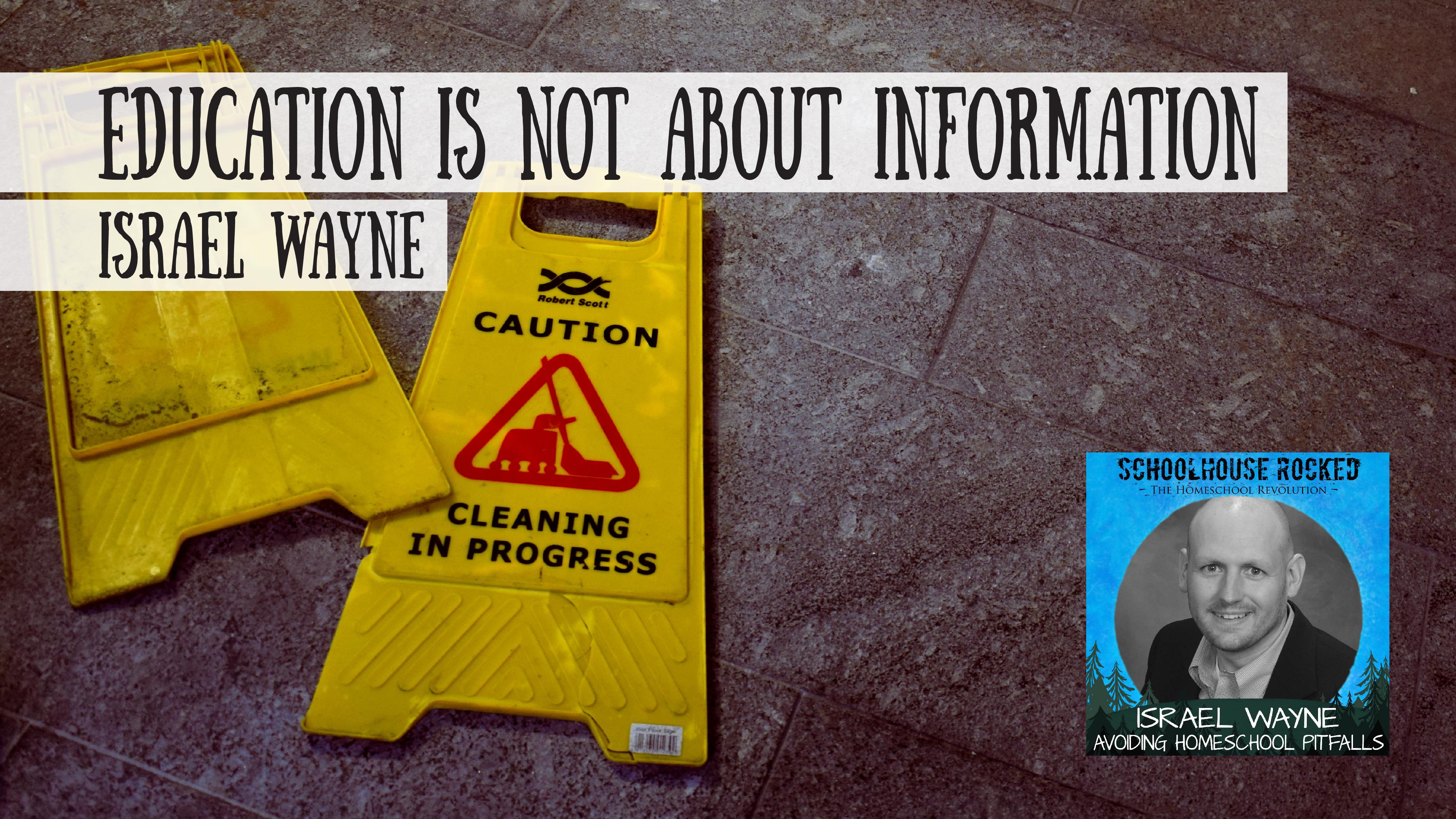 Education is Not About Information