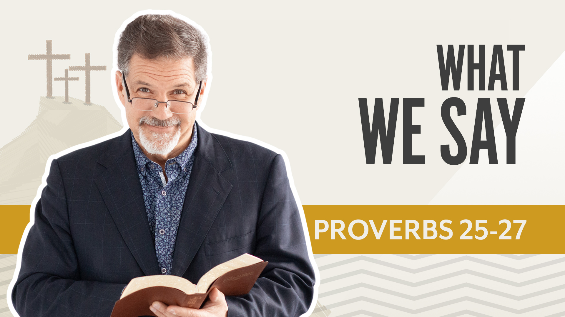 What We Say; Proverbs 25-27