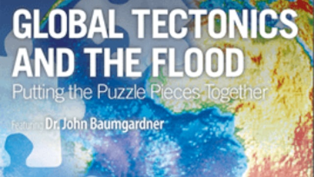 Global Tectonics and the Flood