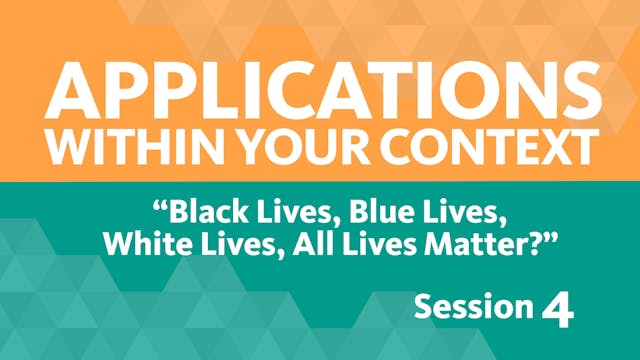 Session 4 - Applications