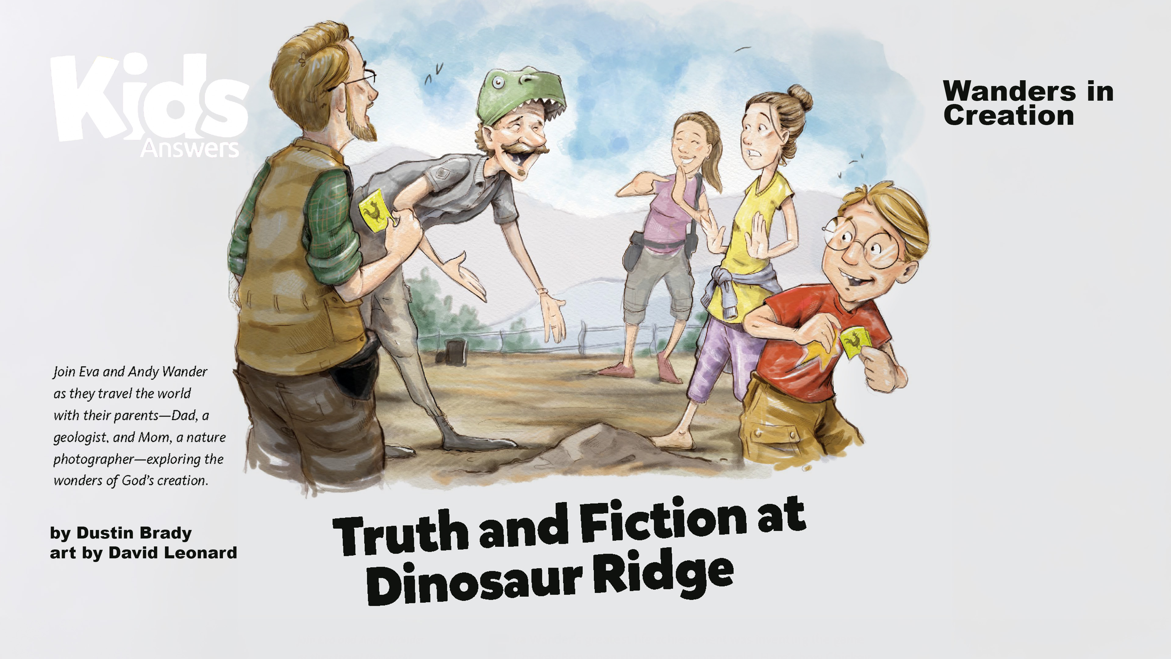 Wanders in Creation: Truth and Fiction at Dinosaur Ridge (Kids Answers Audio)