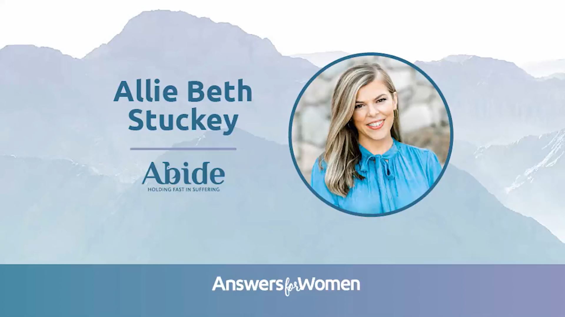 Allie Beth Stuckey: Yesterday, Today, and Forever
