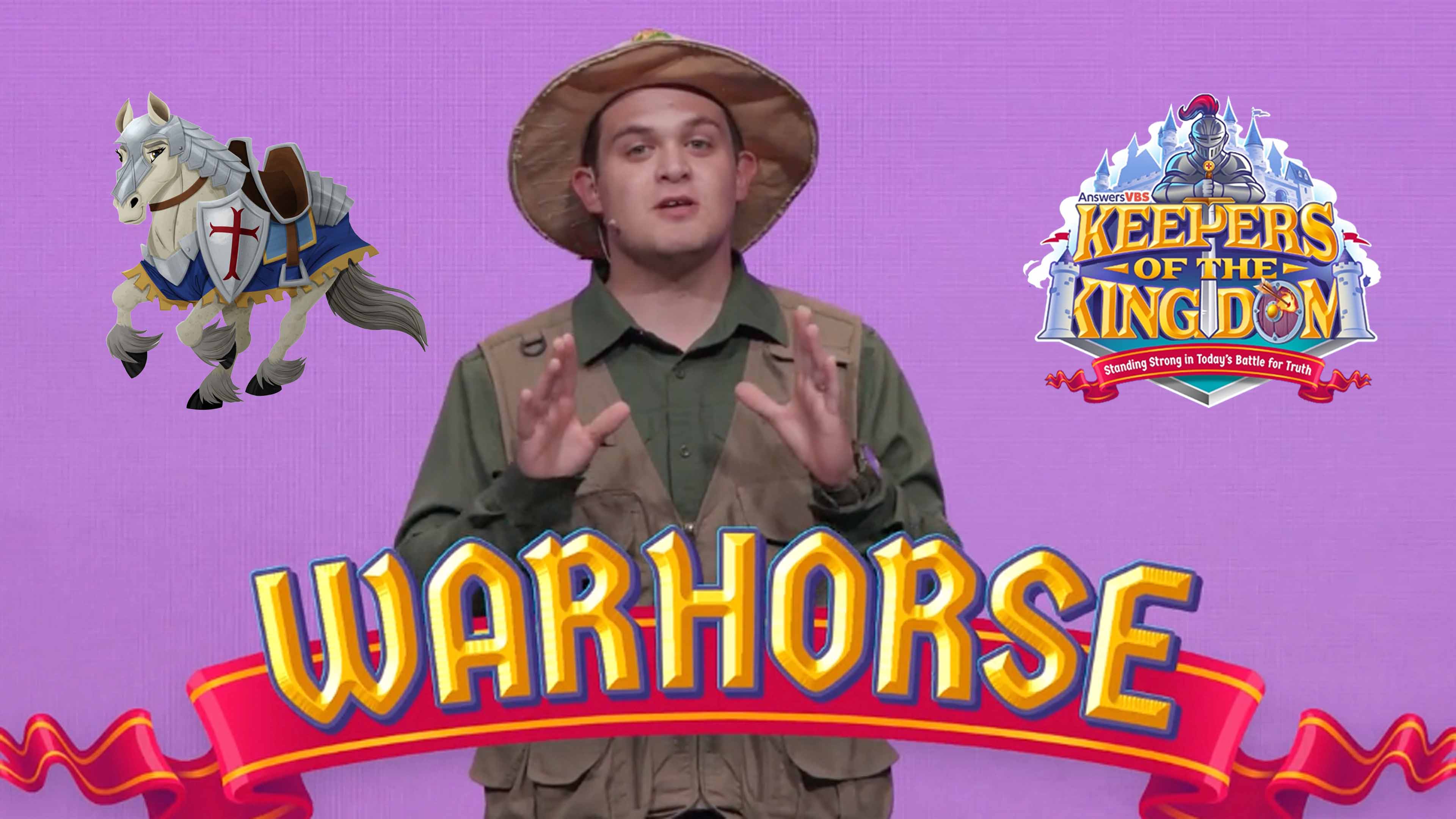Keepers of the Kingdom: Creature Feature Day 1 - Warhorse