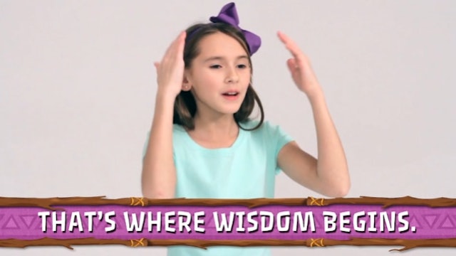 Wisdom Begins