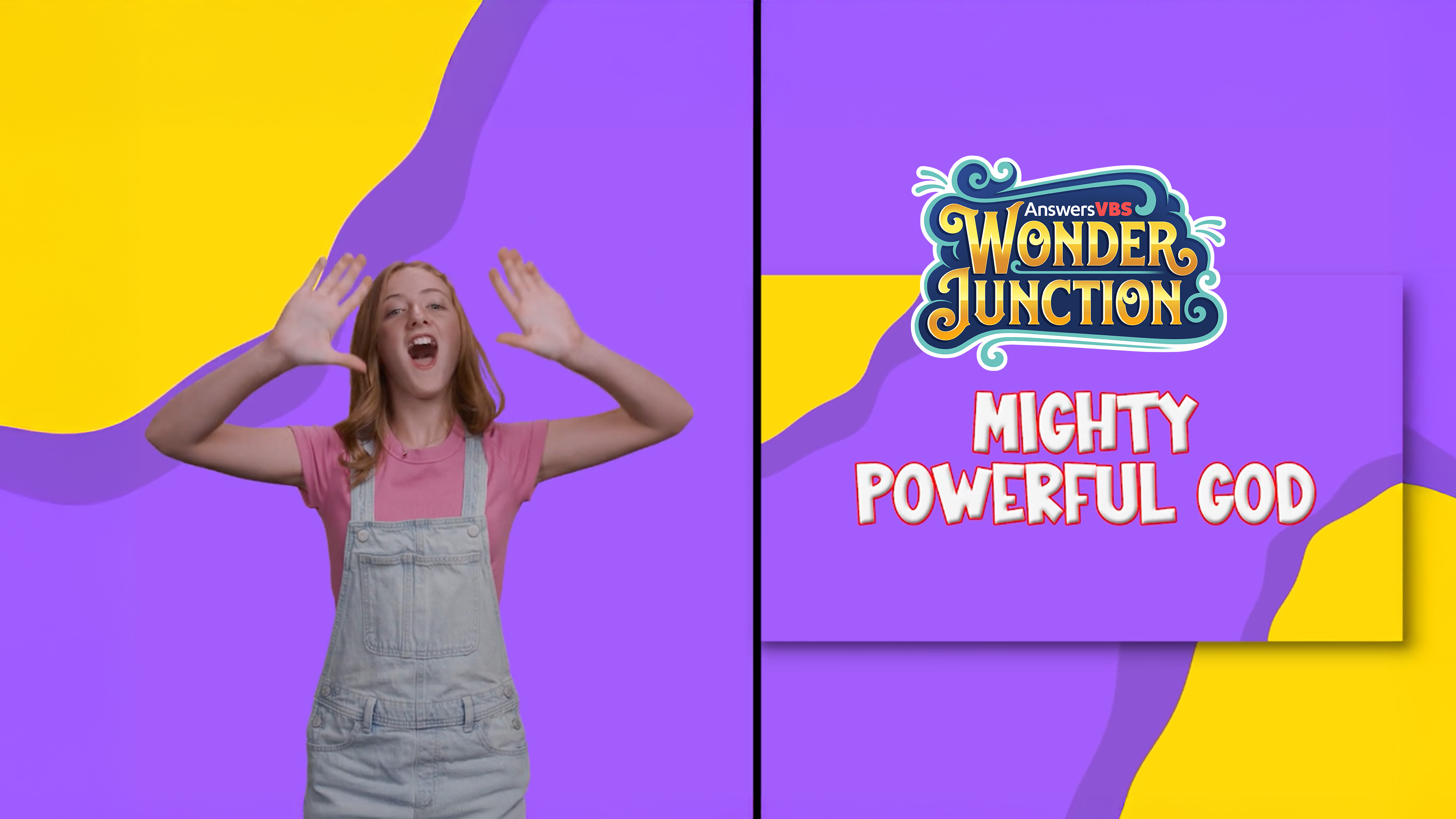 Mighty Powerful God (Hand Motions)