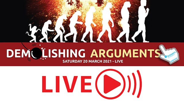 LIVE: Demolishing Arguments