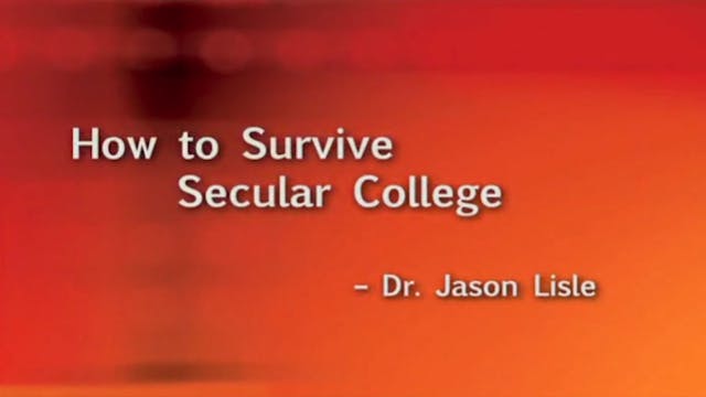 How to Survive a Secular College