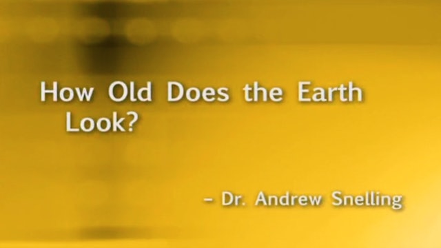 How Old Does the Earth Look?