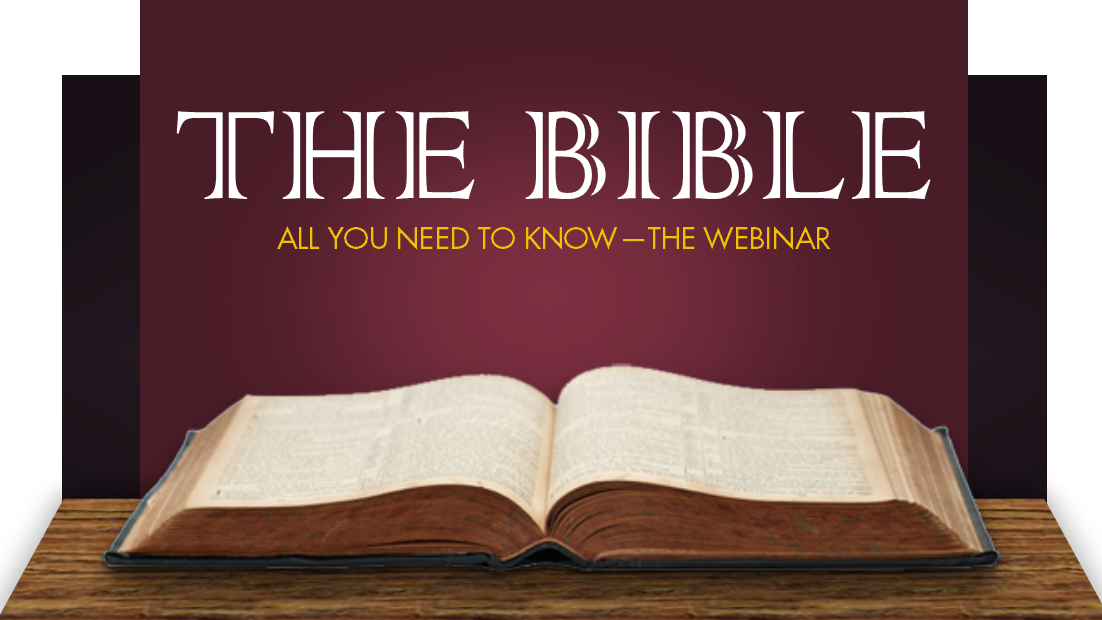 The Bible Webinar 2020