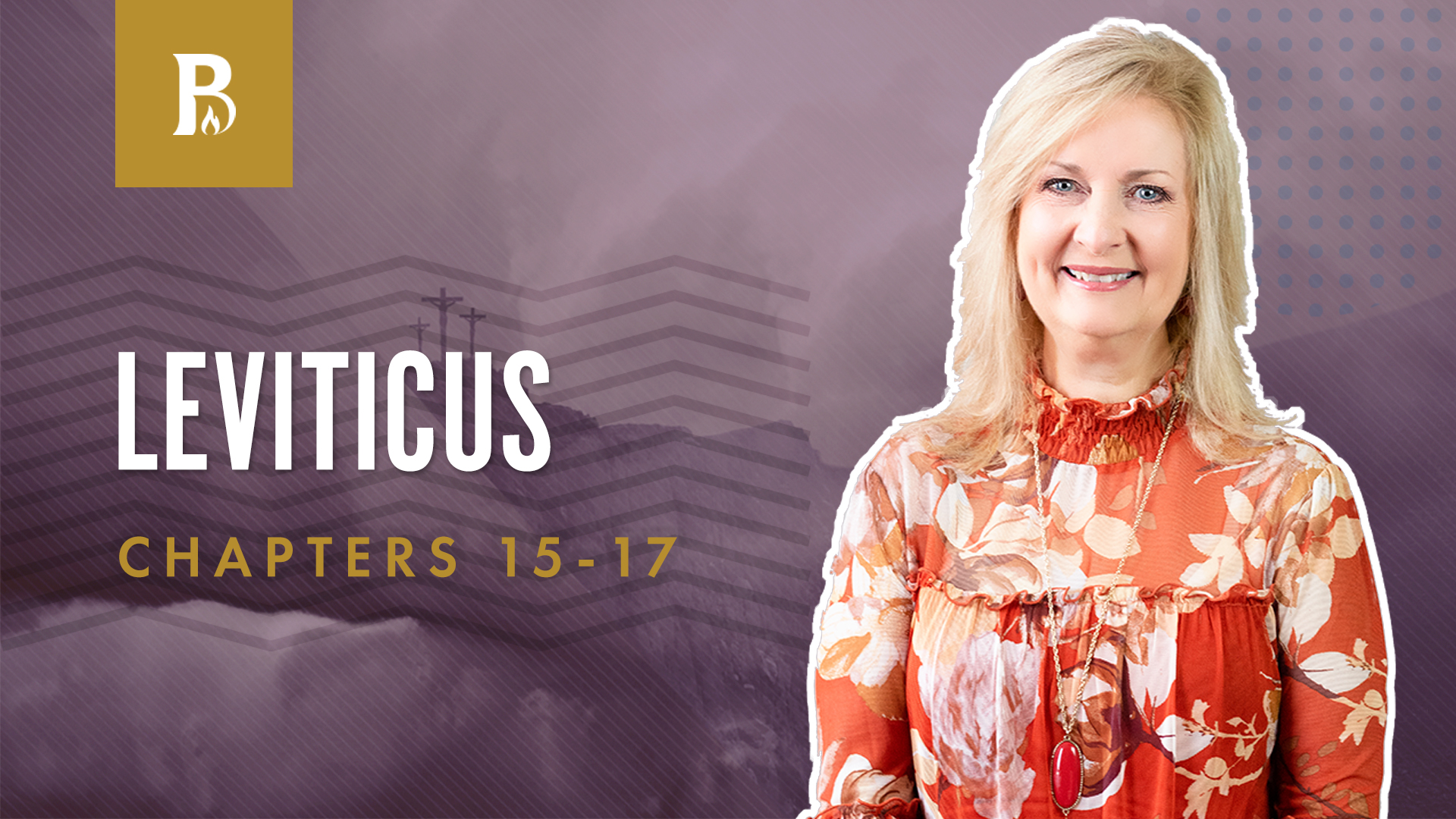 Ways of Cleanliness; Leviticus 15-17