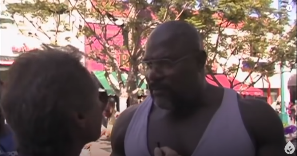Tension Between Christian and HUGE Bodybuilder