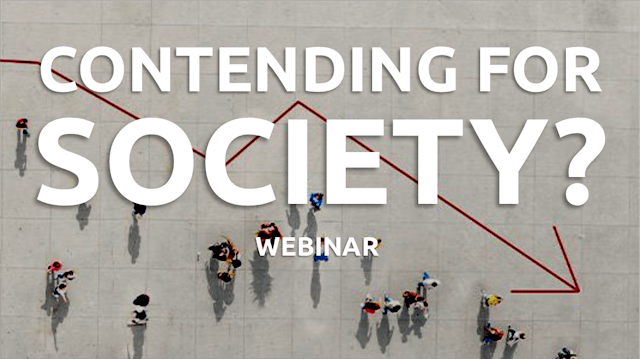 Upcoming Contending for Society‚ Febr...