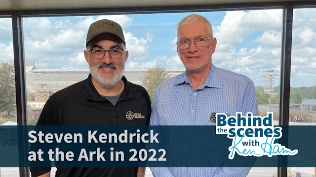 S2E24 Producer Stephen Kendrick at the Ark in 2022