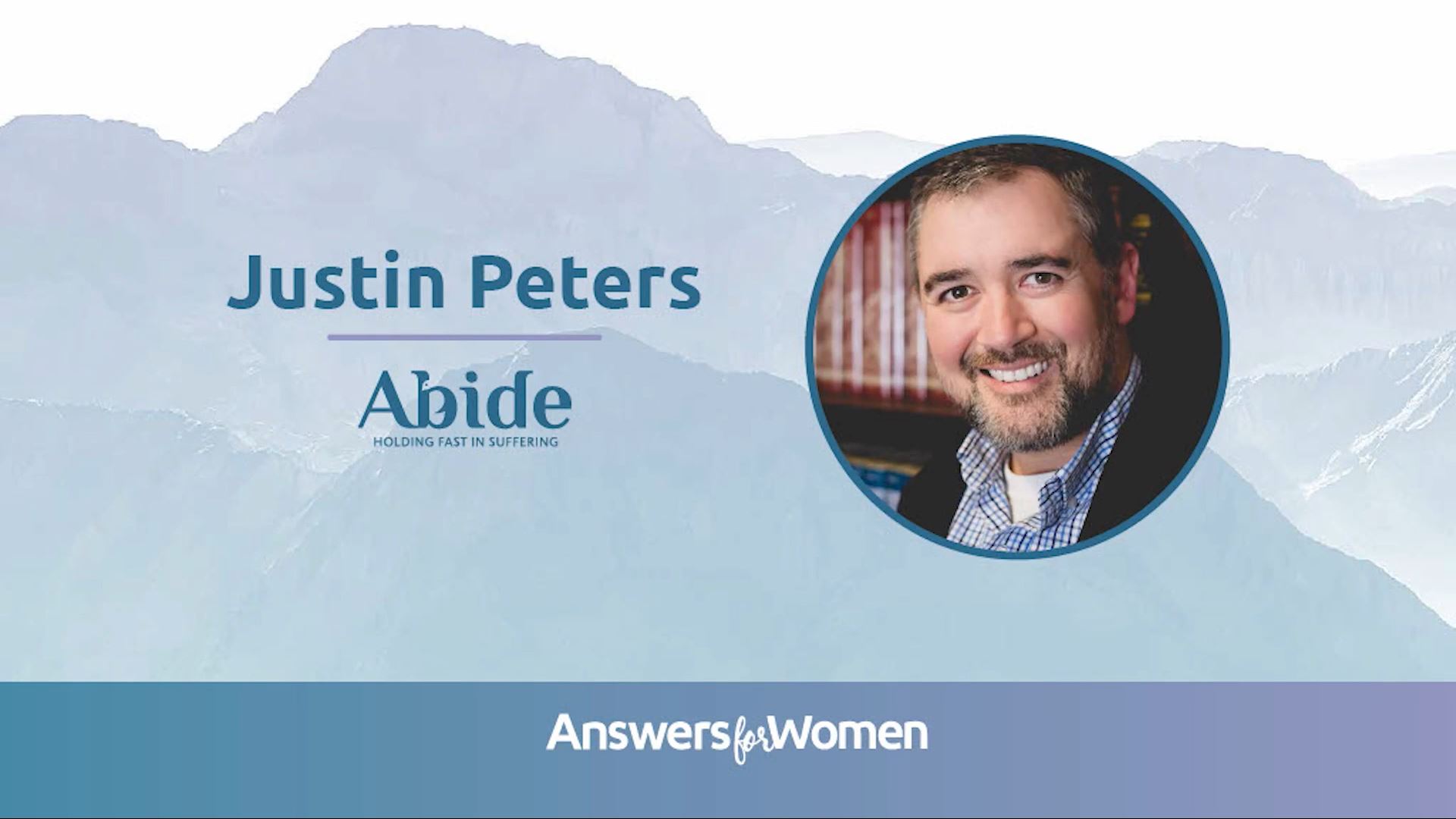 Justin Peters: The Truth About Trials