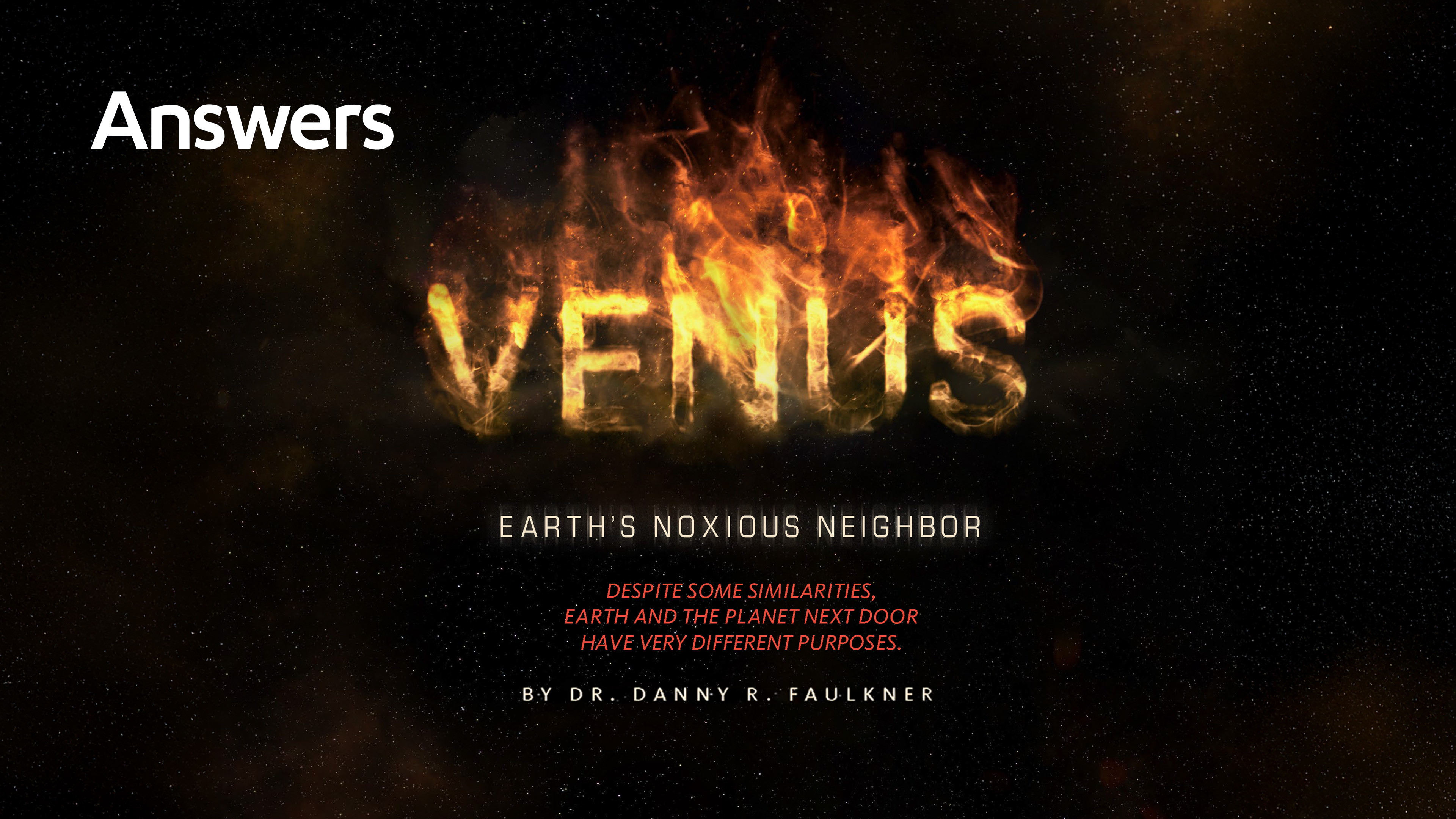 Venus: Earth's Noxious Neighbor (Answers Audio Article)