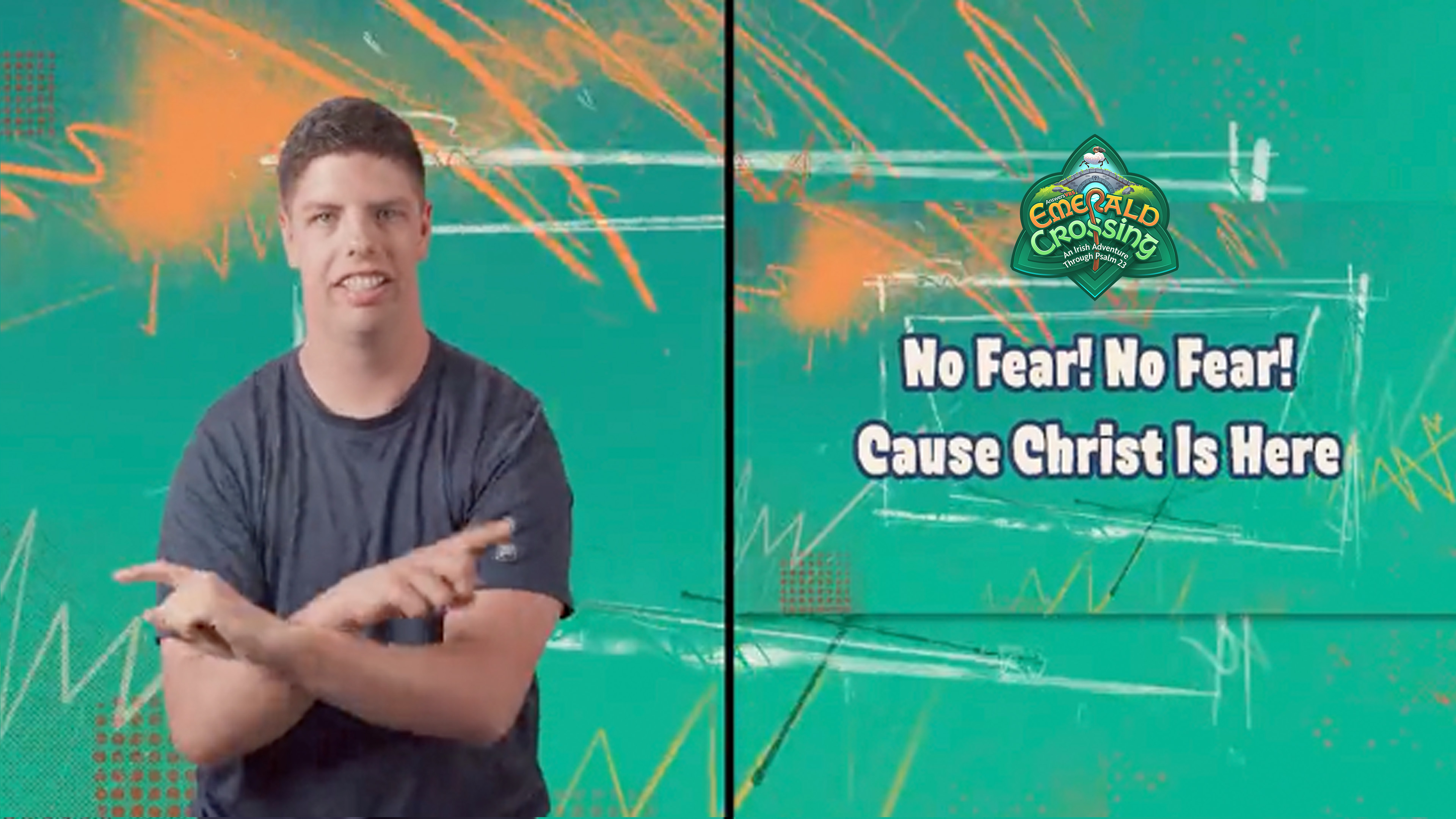 Christ is Here (Hand Motions)