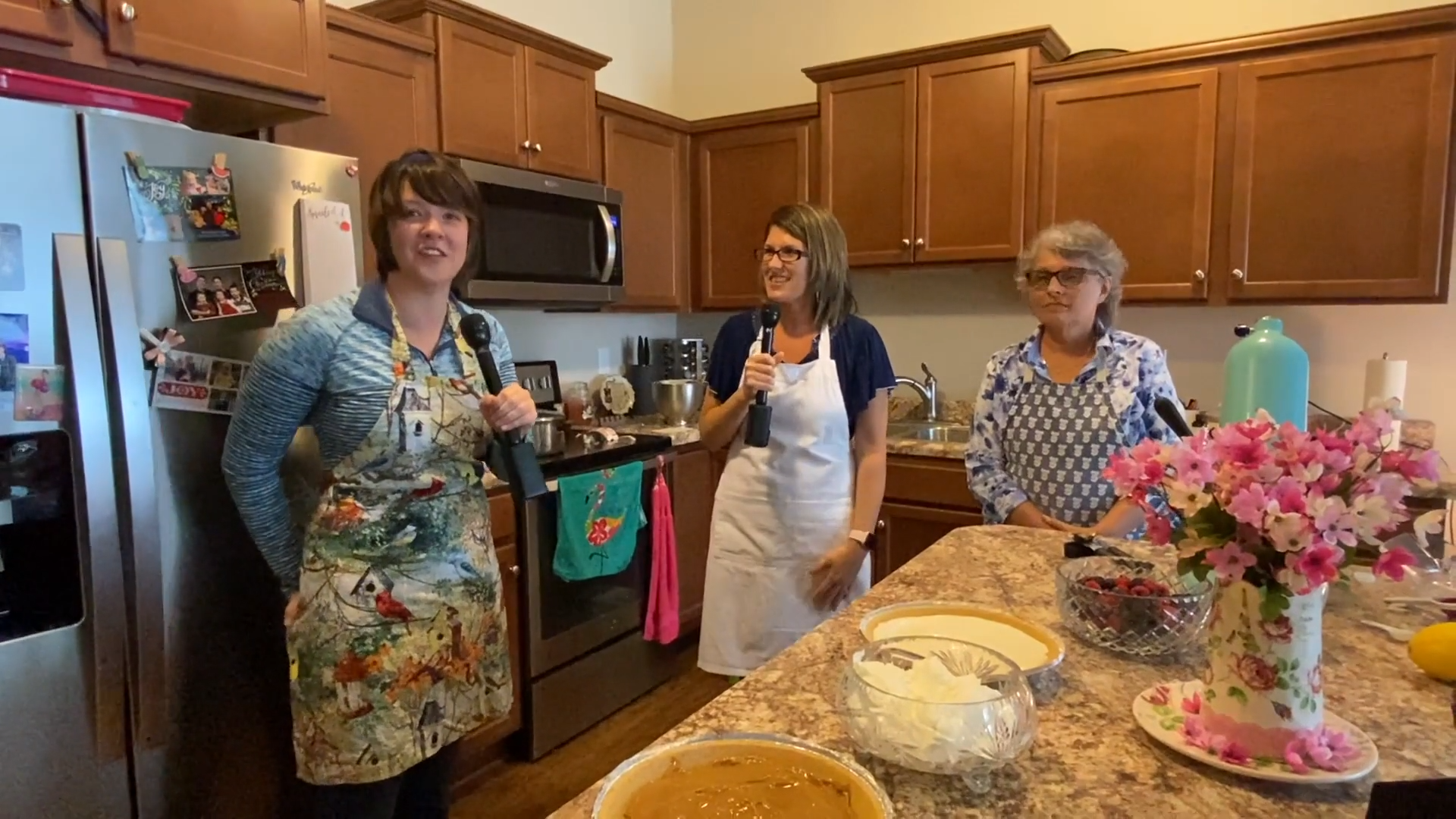 Aussie Caramel Tart and No-Bake Cheese Cake