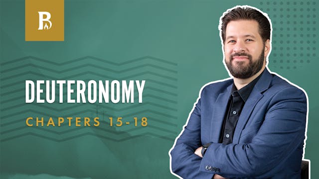 Serious Sin; Deuteronomy 15-18