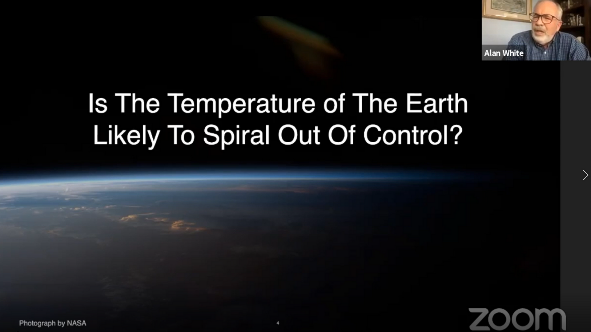 Climate Change - Dr. Alan White