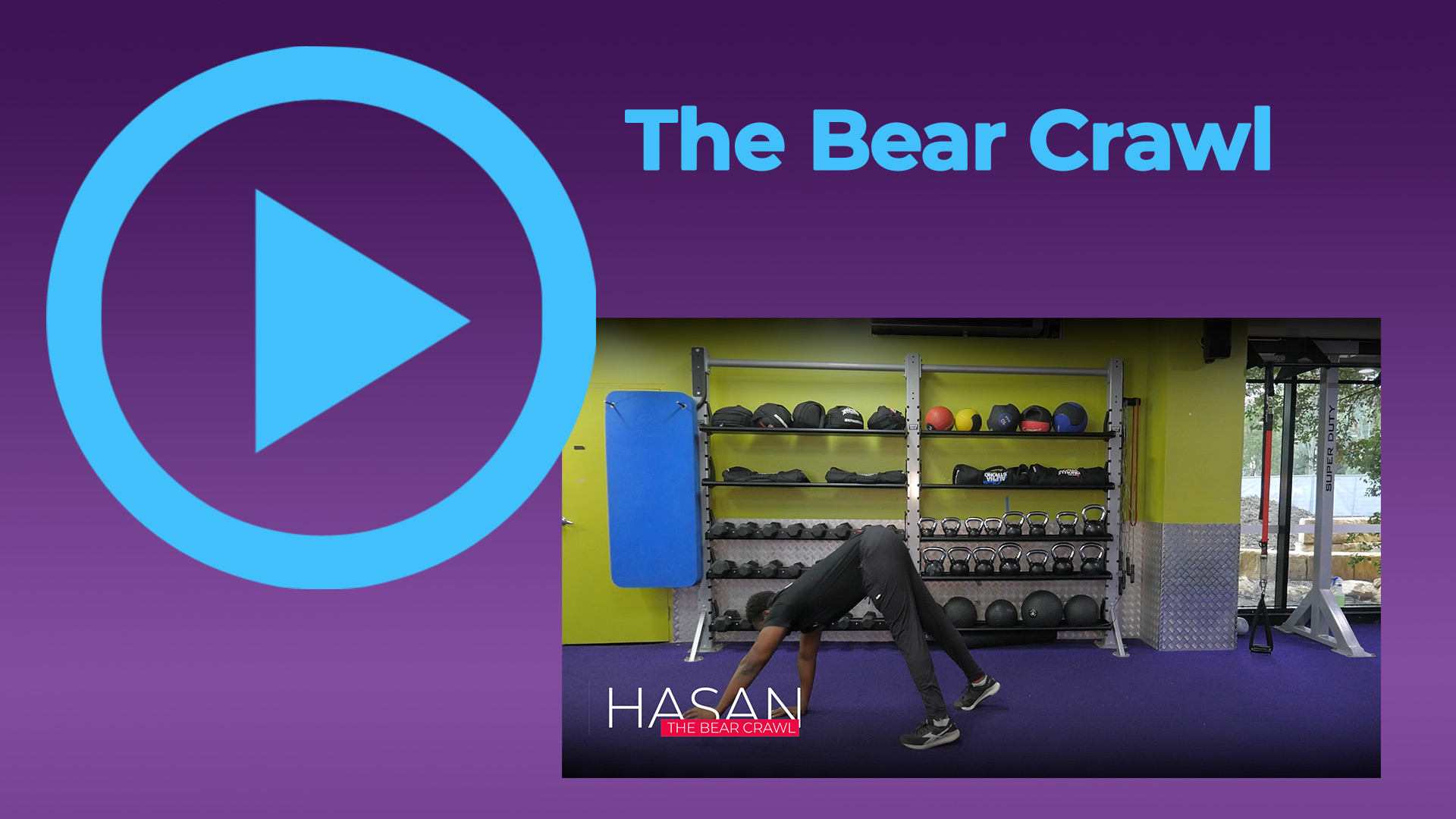 THE BEAR CRAWL