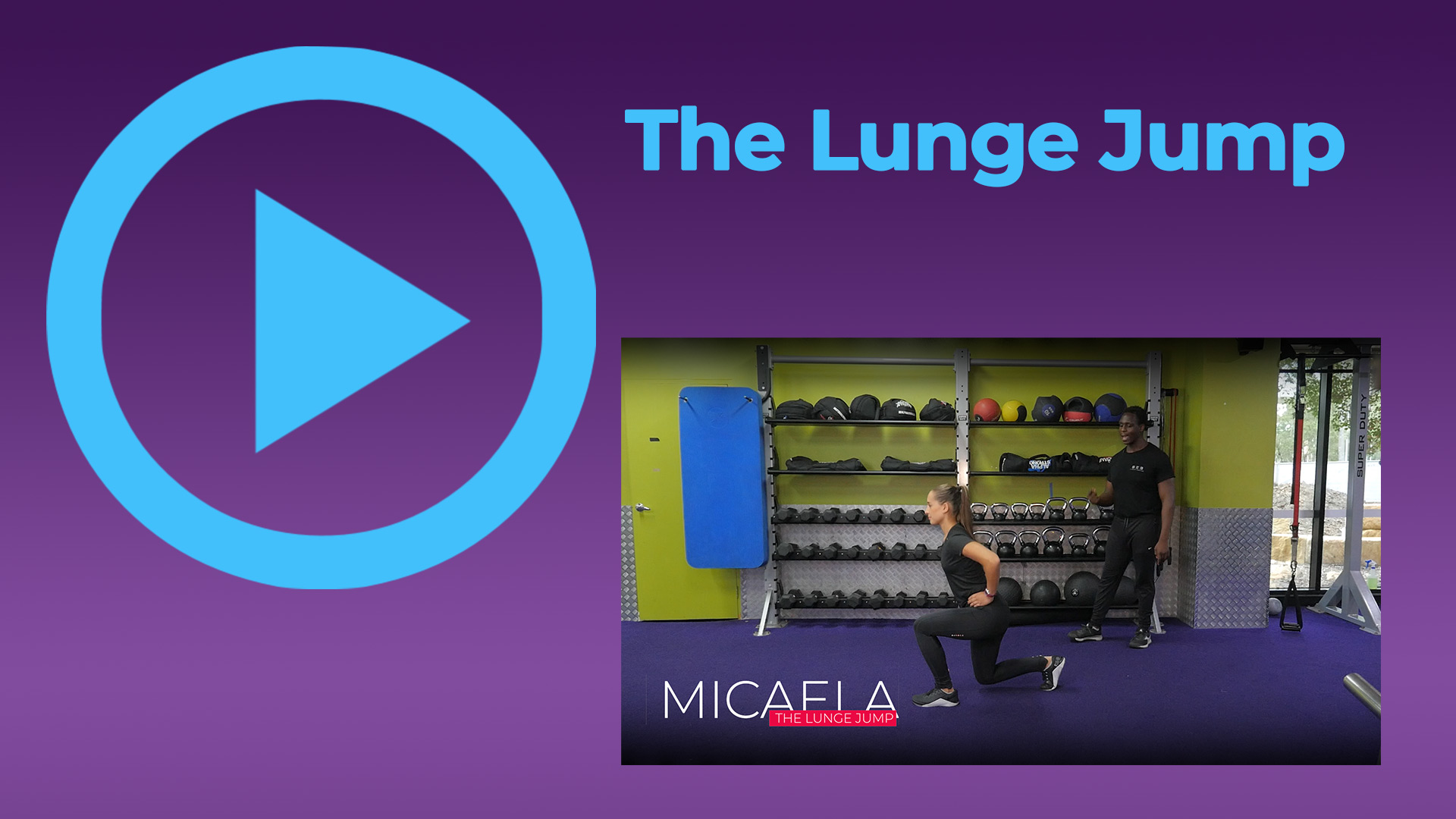 THE LUNGE JUMP