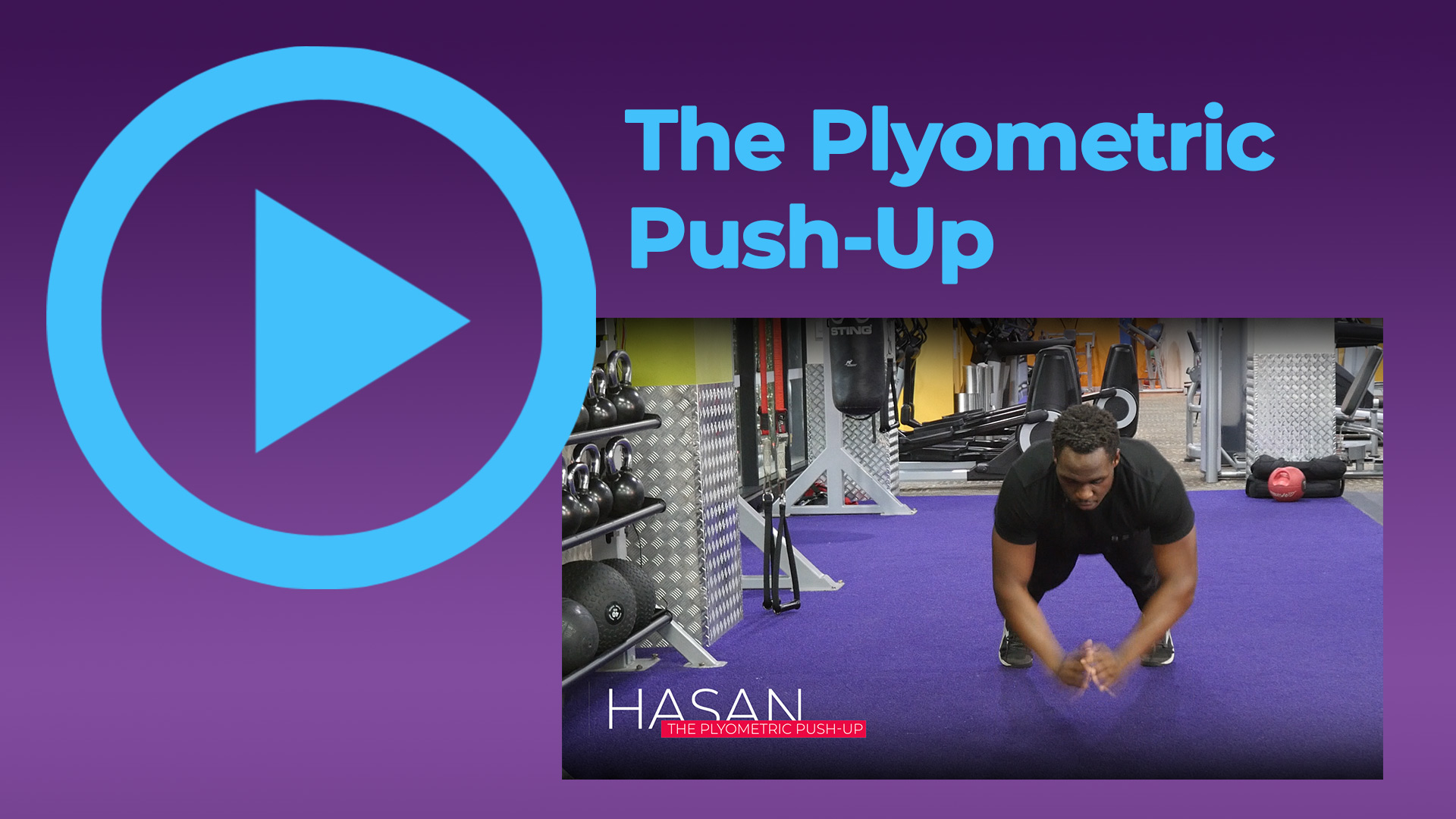 THE PLYOMETRIC PUSH-UP